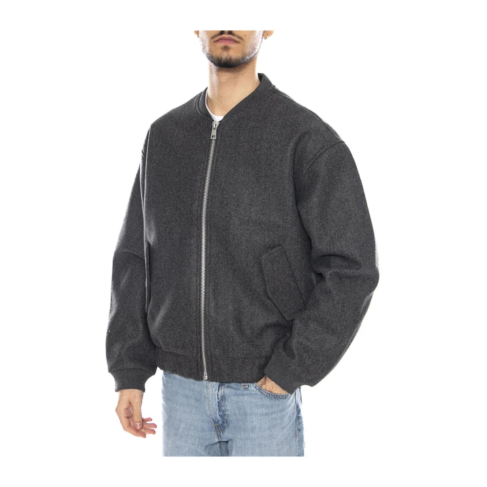 Only & Sons Grau - Bomberjacke - Worf - Gr. - M - Bild 4
