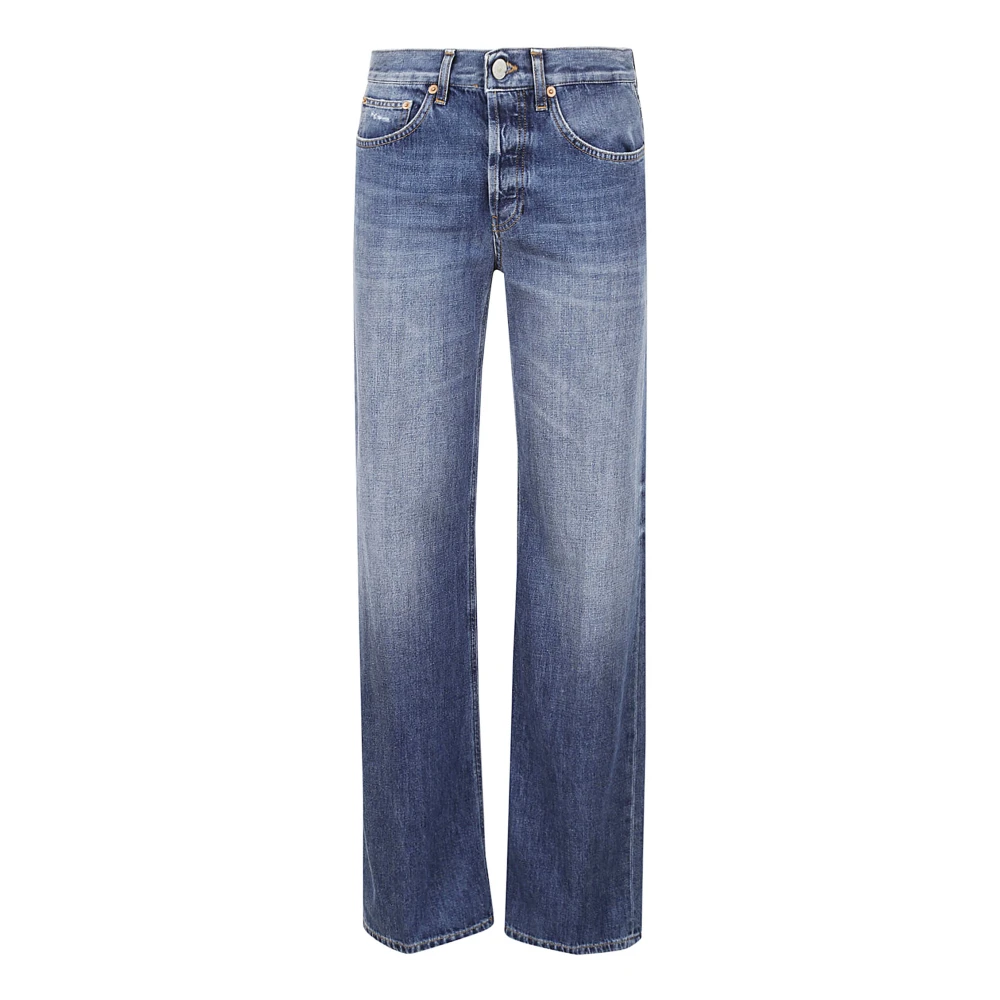 Dondup Stijlvolle Broek Blue Dames