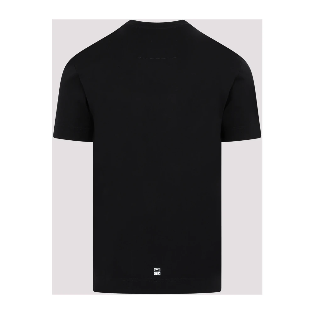 Givenchy Zwarte Logo T-Shirt Black Heren