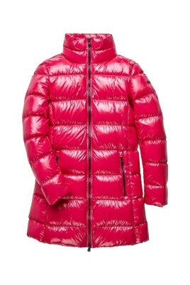 fuchsia-shimmer-long-down-jacket