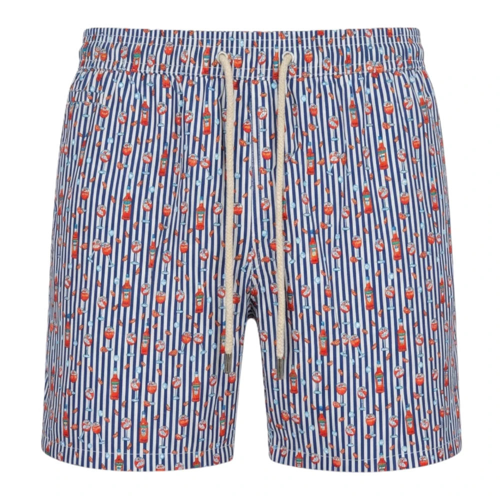 Mc2 Saint Barth Multicolor Lighting Micro Fantasy Ultralight Swimsuit - Male - Beachwear - S - Swimwear