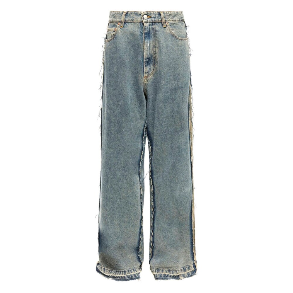 MM6 Maison Margiela Wide Leg Jeans • Shop Wide Leg Jeans from MM6