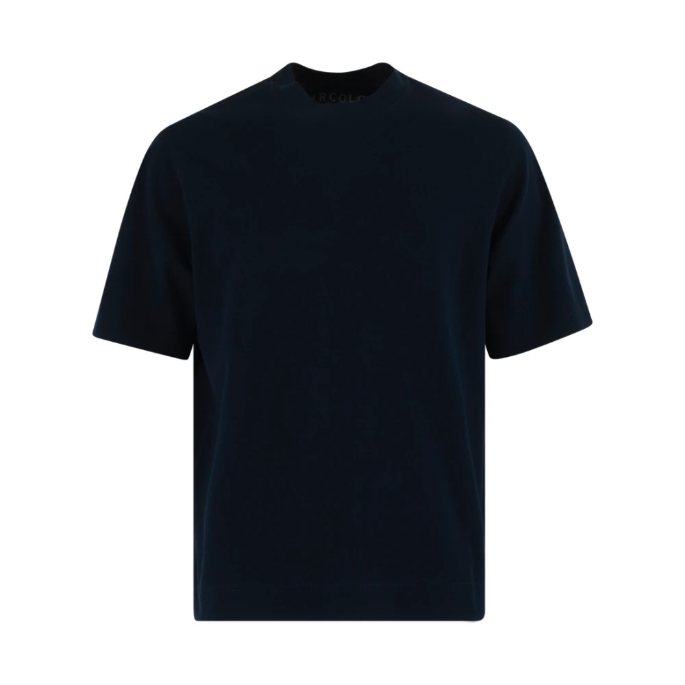 Circolo 1901 Blauwe T-shirt en Polo Collectie Blue Heren