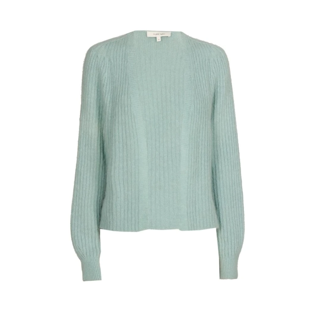 Marie Méro Veelzijdige Losvallende Vest Green Dames