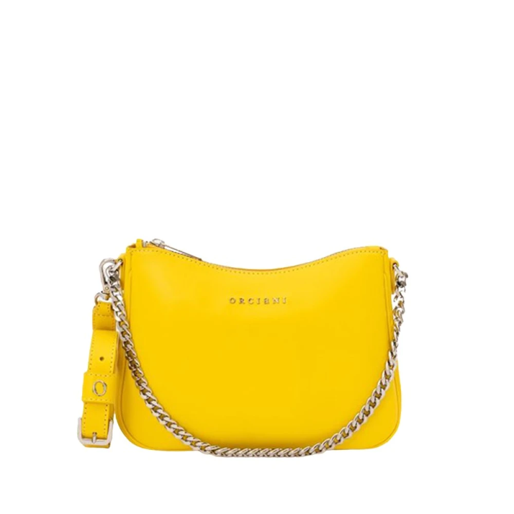 Orciani Kvinno Gul Väskor Dam, One Size, Läder, Sd0185 Lbr Lim Liberty/Vanity