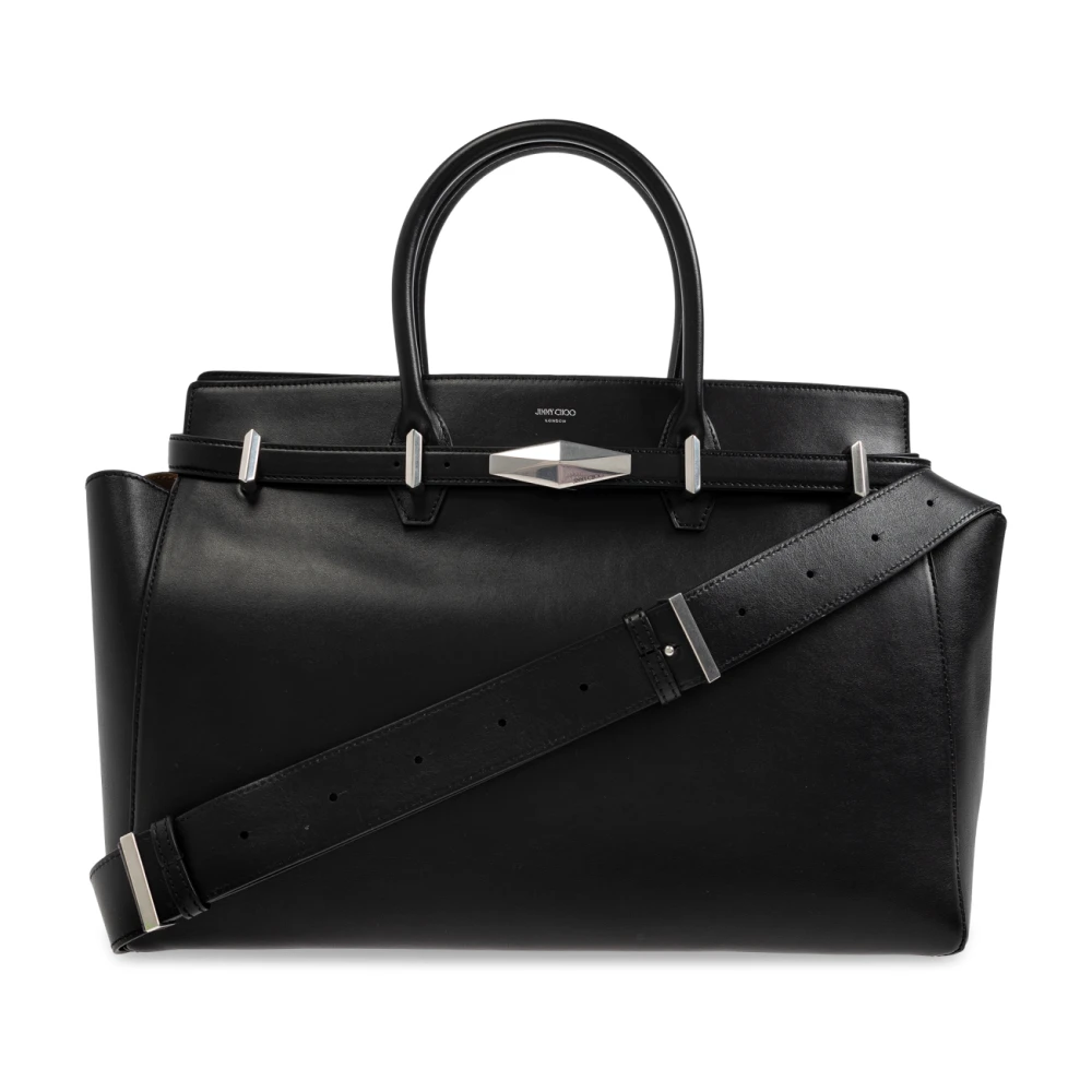 Jimmy Choo Handtas Diamant Medium Black Dames