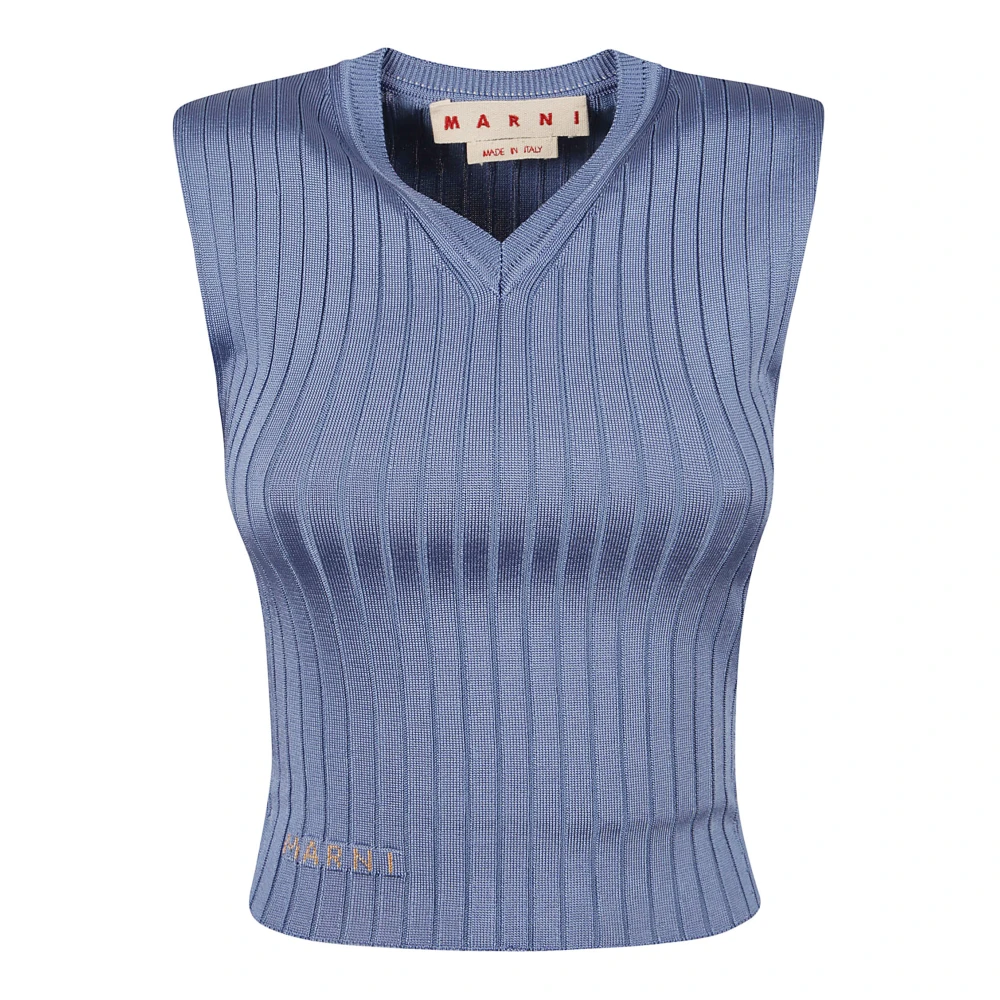 Marni Trendy Sweater Designs Blue Dames