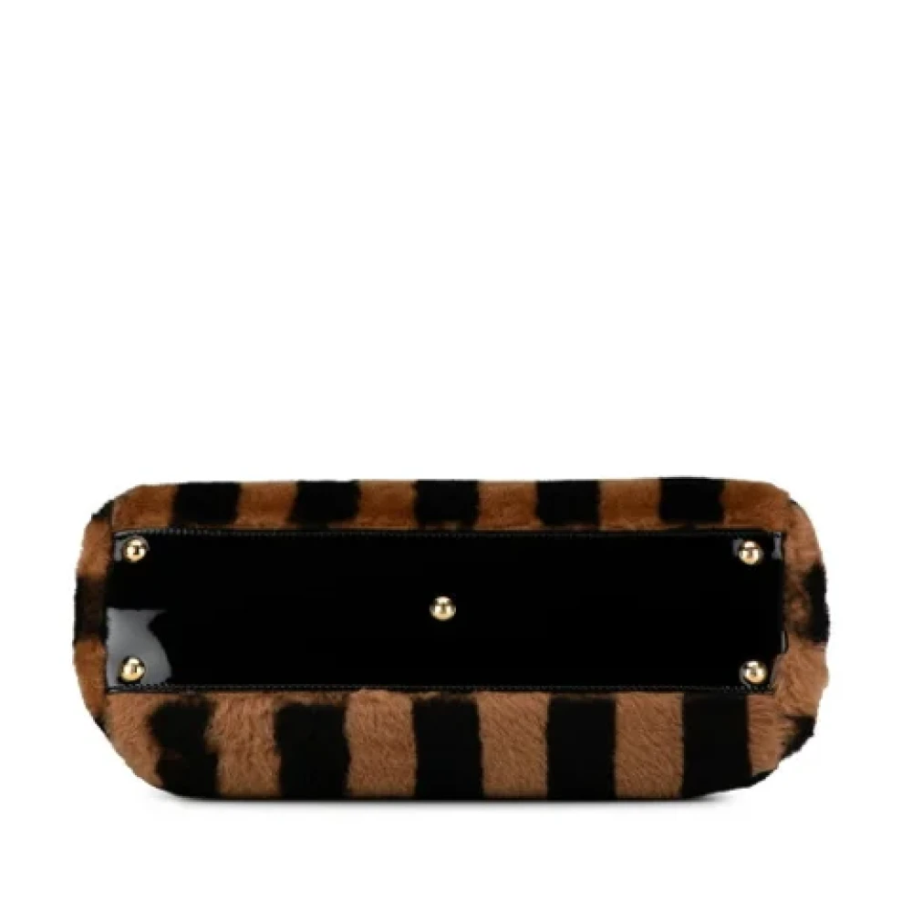 Fendi Vintage Pre-owned Fur handbags Black Dames