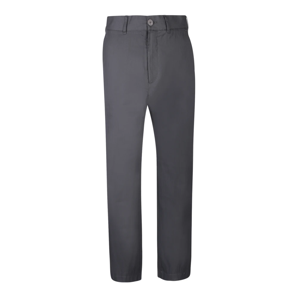 Studio Nicholson Men's Black Straight Trousers, Xs, Bill Pant