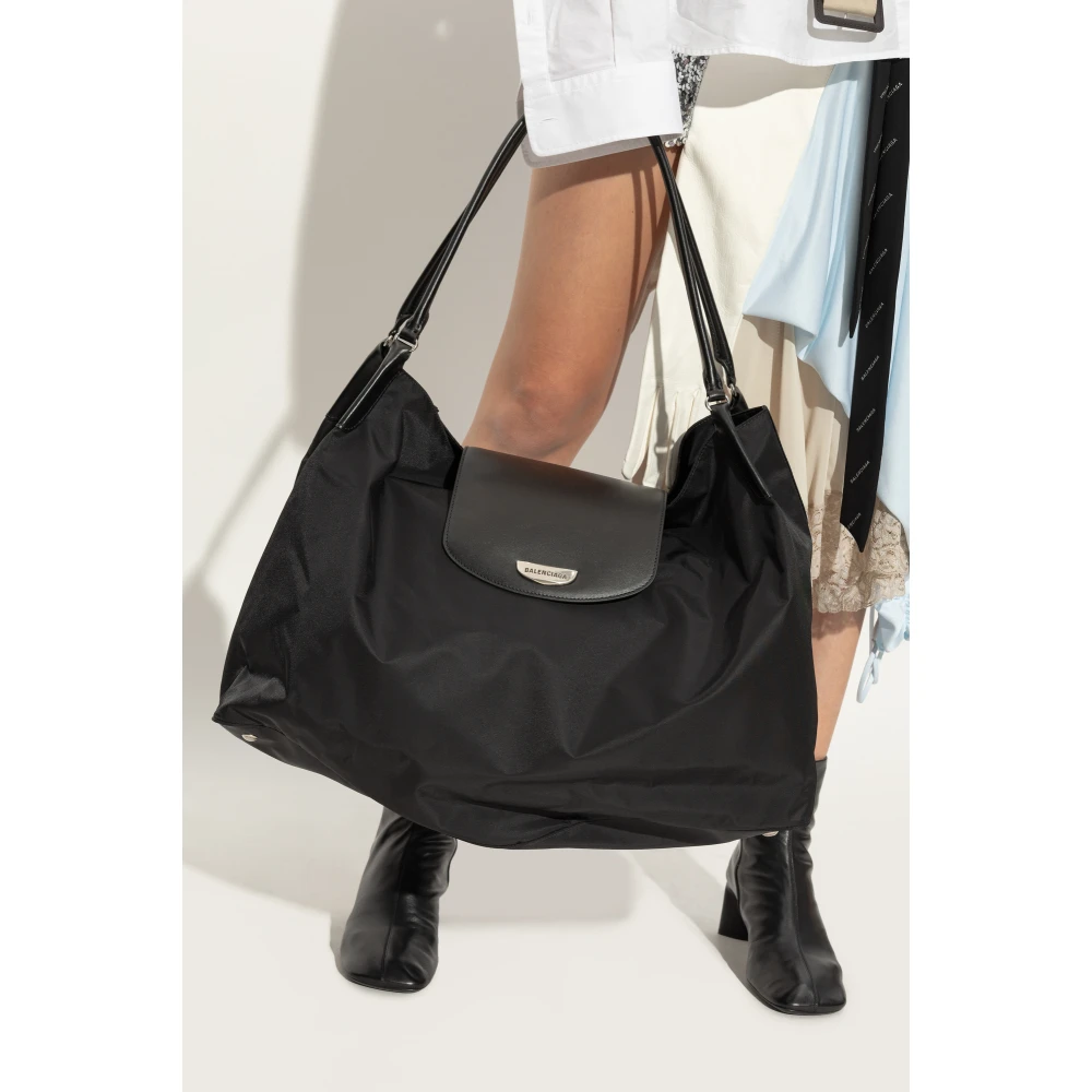 Balenciaga Geneve Schoudertas Black Dames