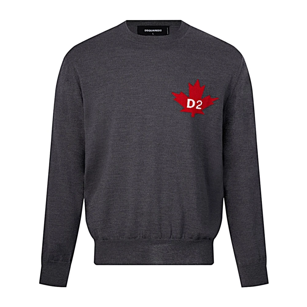Dsquared2 Men's Gray Stylish Maglia T-Shirt For