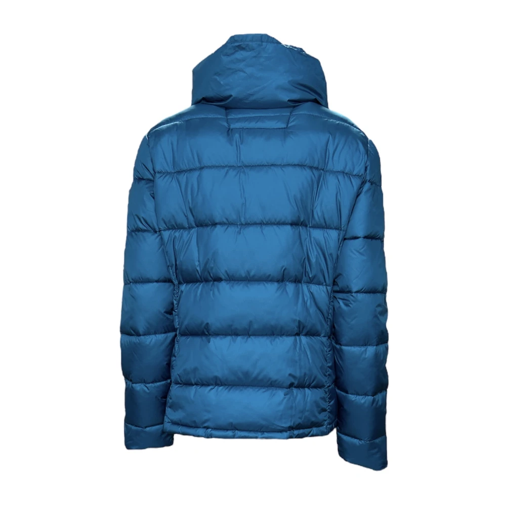 Ciesse Piumini Stijlvolle Parka met Gouden Rits Blue Heren