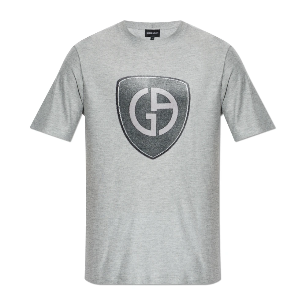 Giorgio Armani Uomo Grigio Top, L, New,