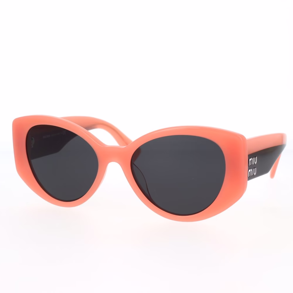 Unregelmäßige Oversized Sonnenbrille mit Breiten Bügeln