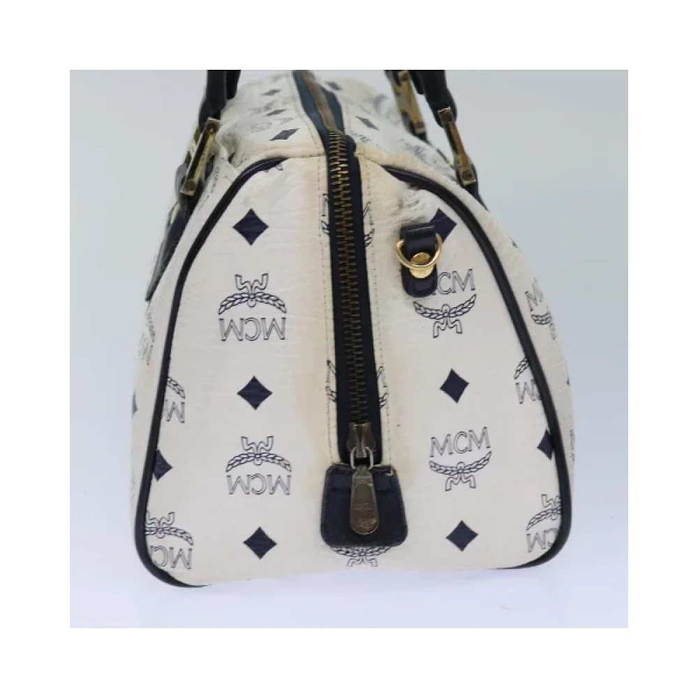 MCM Pre-owned Fabric handbags White Dames