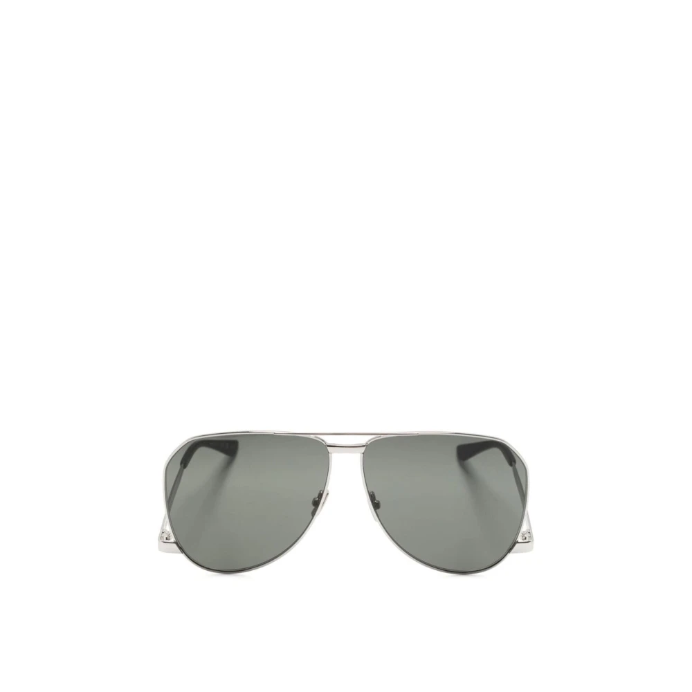 Saint Laurent Metall Sl690 Solglasögon med UV-skydd Gray, Dam