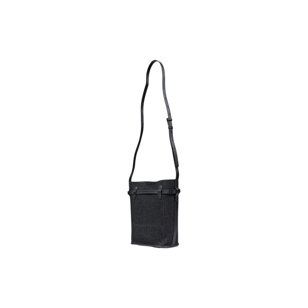 Replay Zwarte katoenen handtas Black Dames