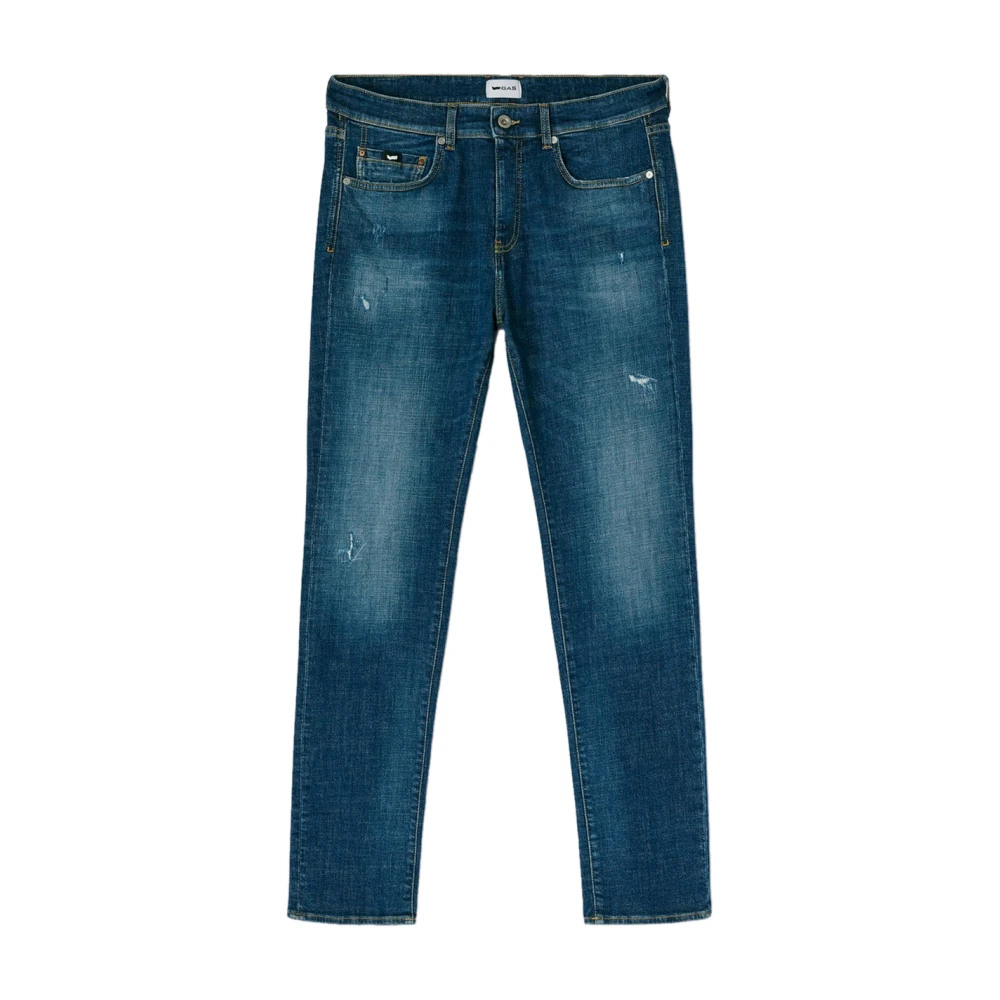 GAS Pure Indigo 12Oz Heren Jeans Blue Heren
