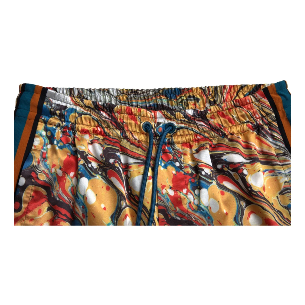 Dolce & Gabbana Wide Trousers Multicolor Heren