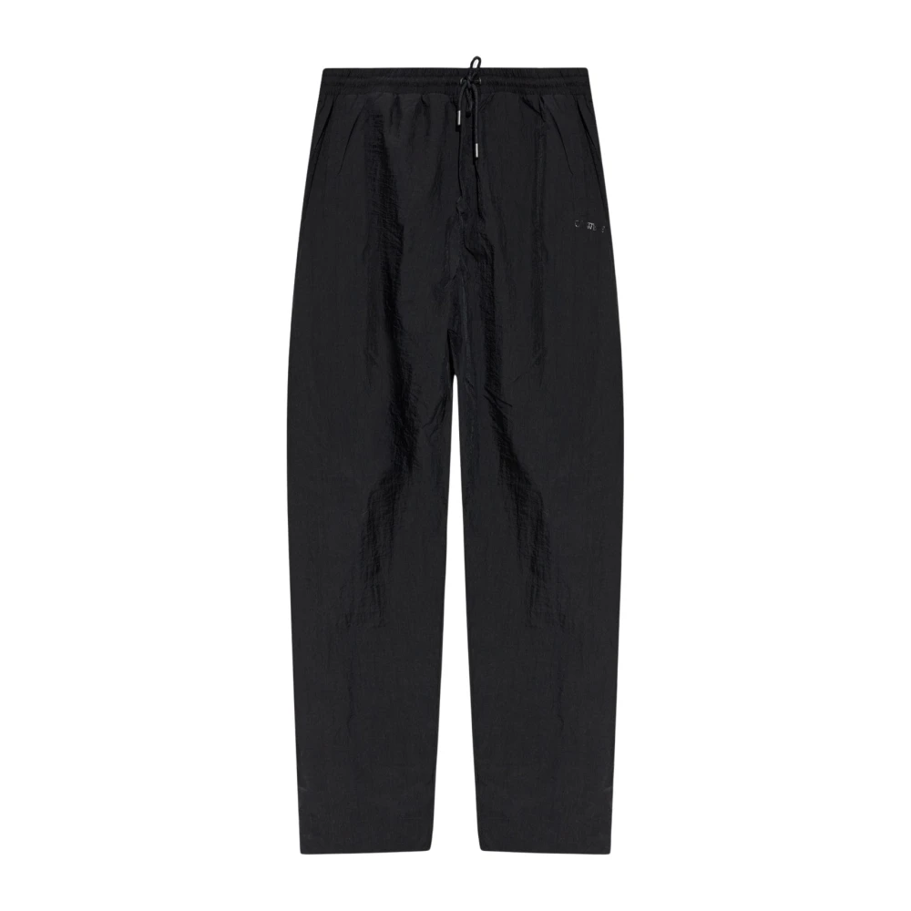 Off White Uomo Nero - Pantaloni Larghi - Trousers - M