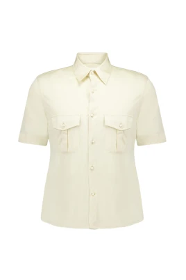 Military Fit Silk Shirt