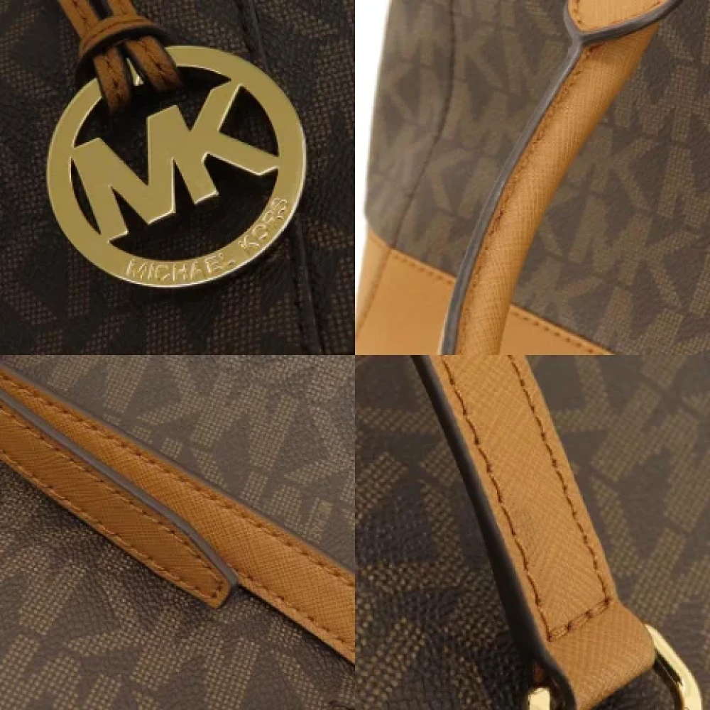 Michael Kors Pre-owned Plastic totes Brown Dames