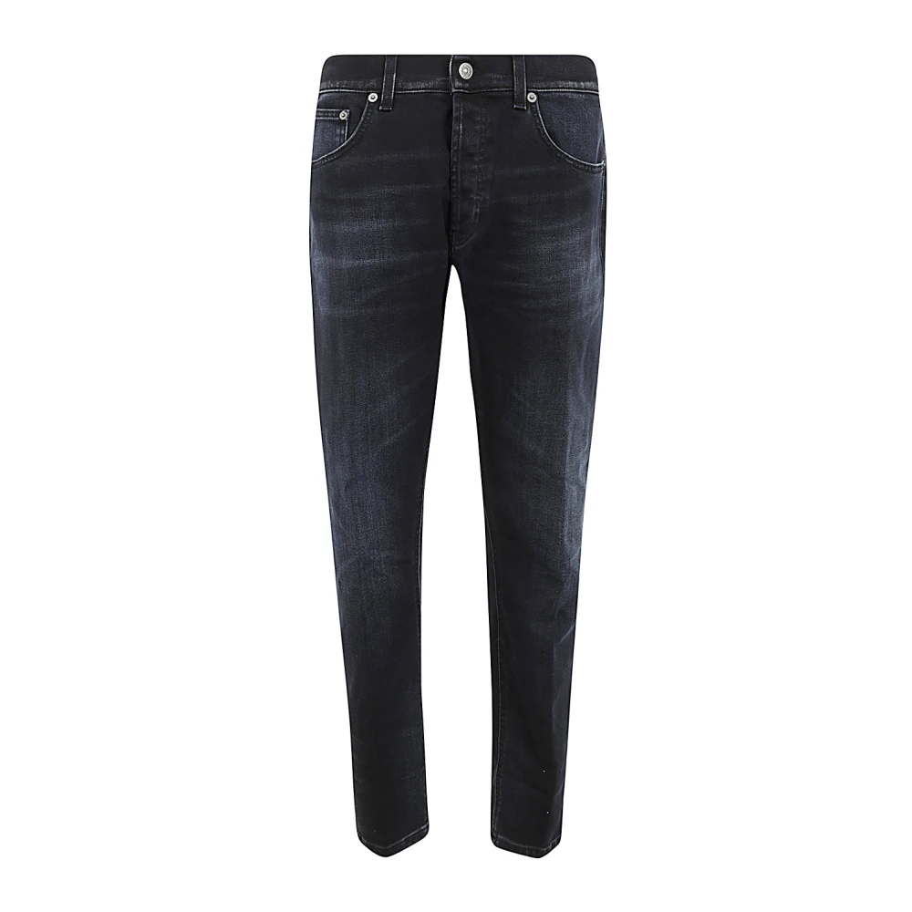 Dondup Blauwe Denim Stretch Jeans Blue Heren