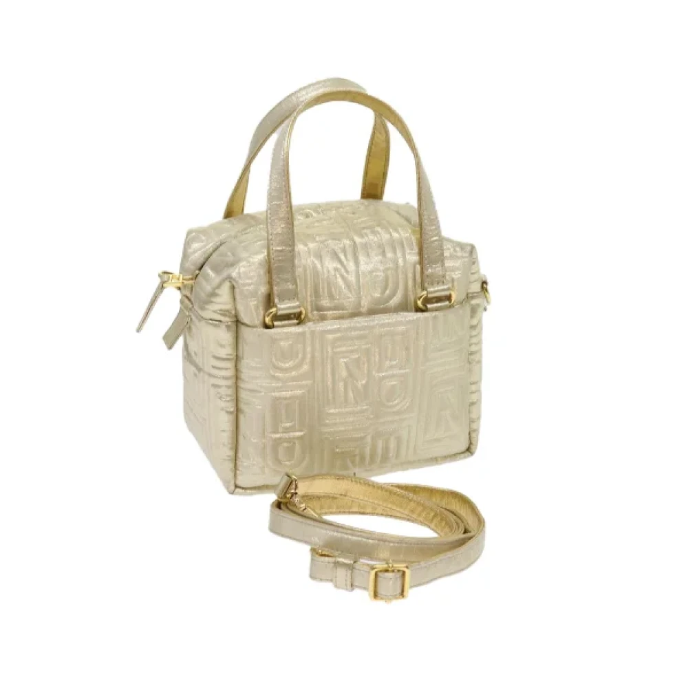 Fendi Vintage Pre-owned Nylon handbags Yellow Dames