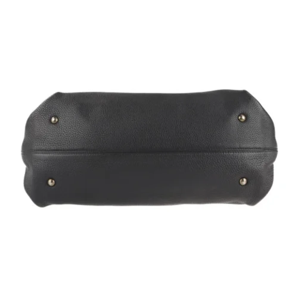 Salvatore Ferragamo Pre-owned Leather totes Black Dames