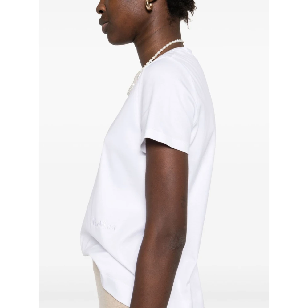 Max Mara Wit T-shirt voor vrouwen White Dames