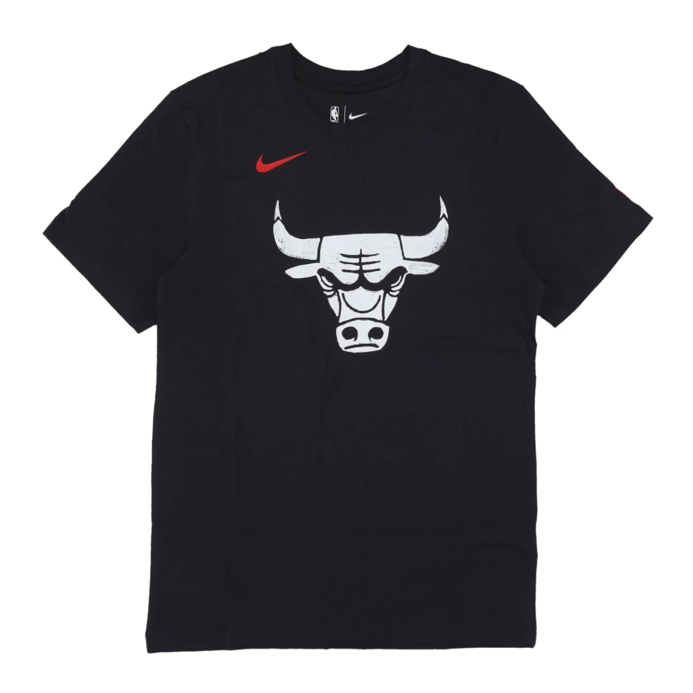 Chicago Bulls Logo T-skjorte Svart