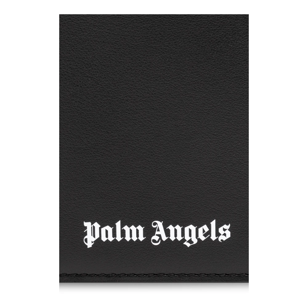 Palm Angels Leren portemonnee Black Heren