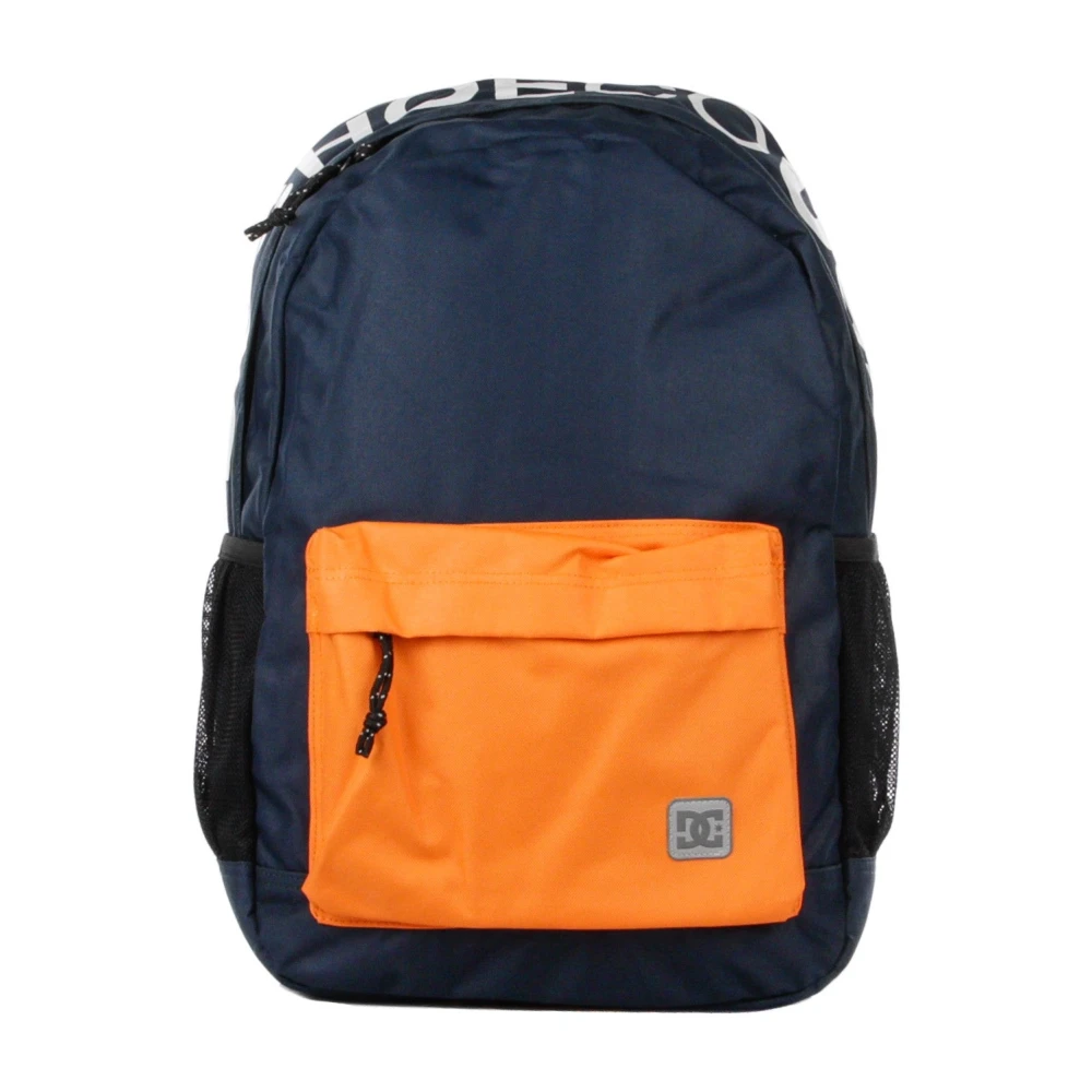 DC Shoes Heren Navy Oranje Rugzak Blue Heren