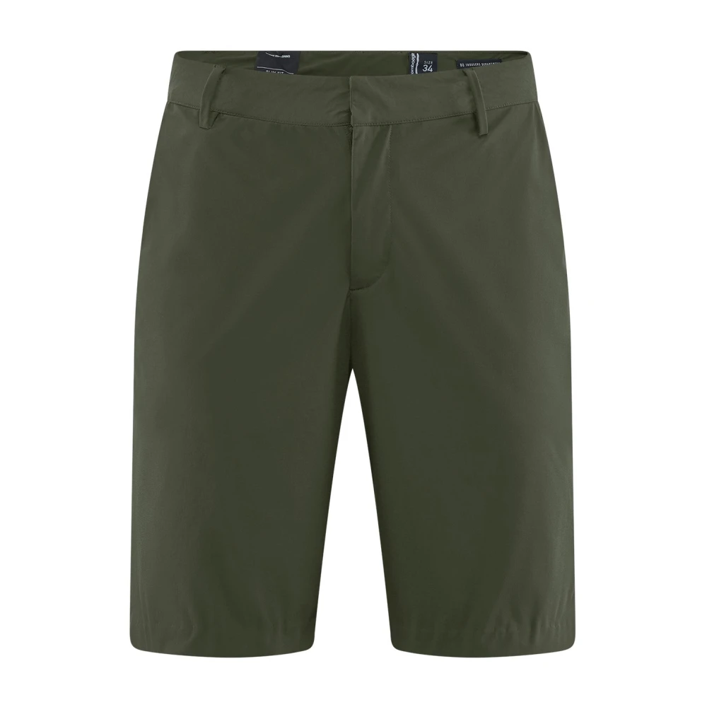 Bomboogie Uomo Verde - Bermuda In Jersey Tecnico Stretch - Shorts - W28