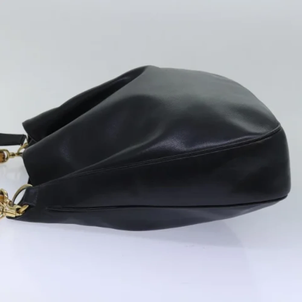 Gucci Vintage Pre-owned Fabric handbags Black Dames