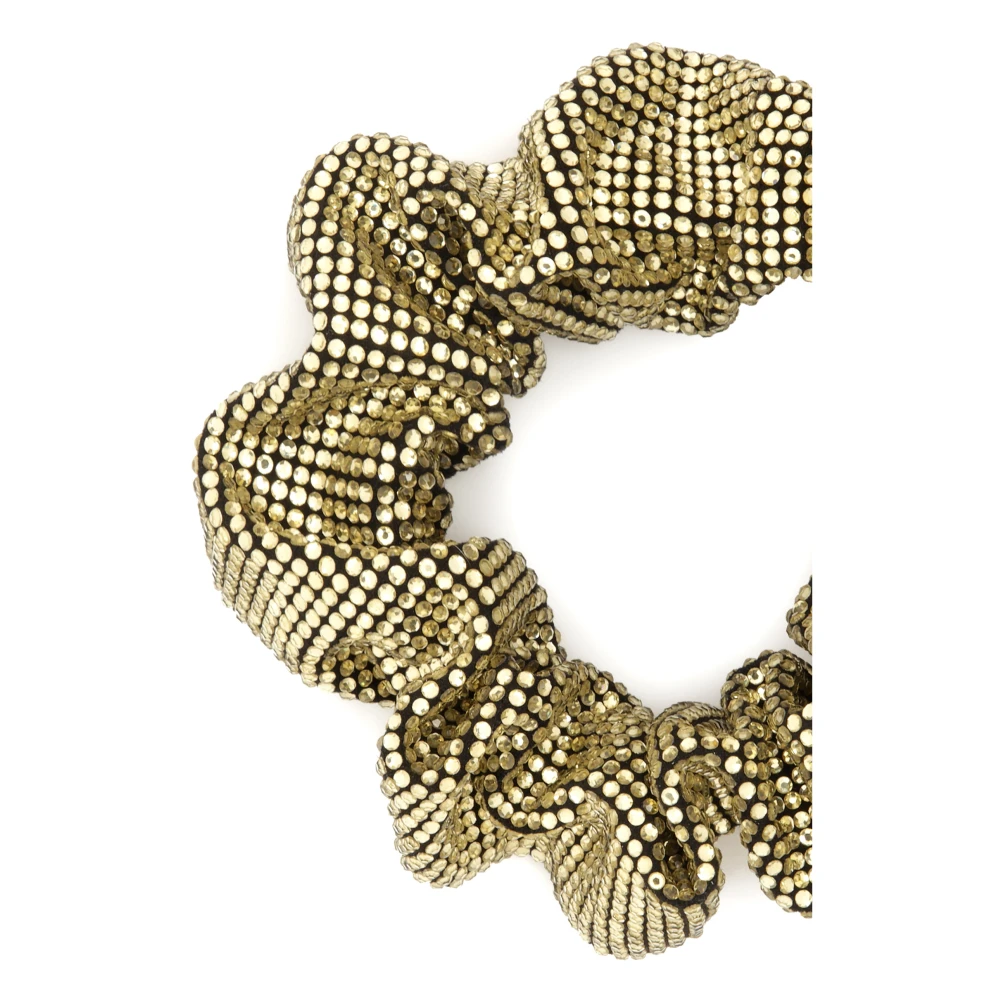 Kazar Scrunchie voor haar met kristallen Yellow Dames