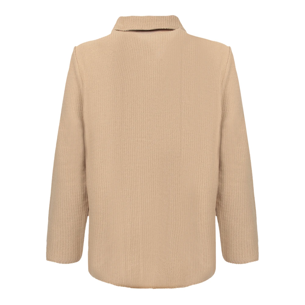 Lardini Beige Shirt Heren T-Shirts & Polos Beige Heren