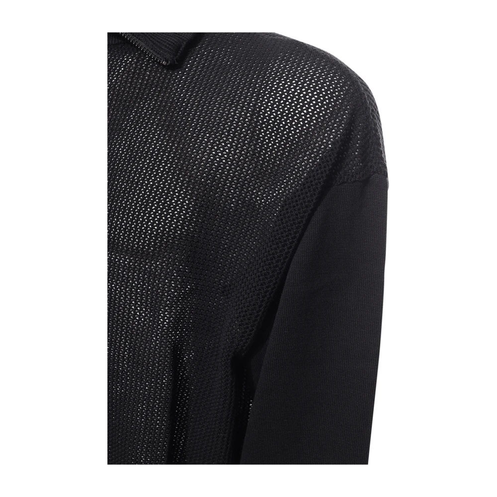 Emporio Armani Zip-throughs Black Heren
