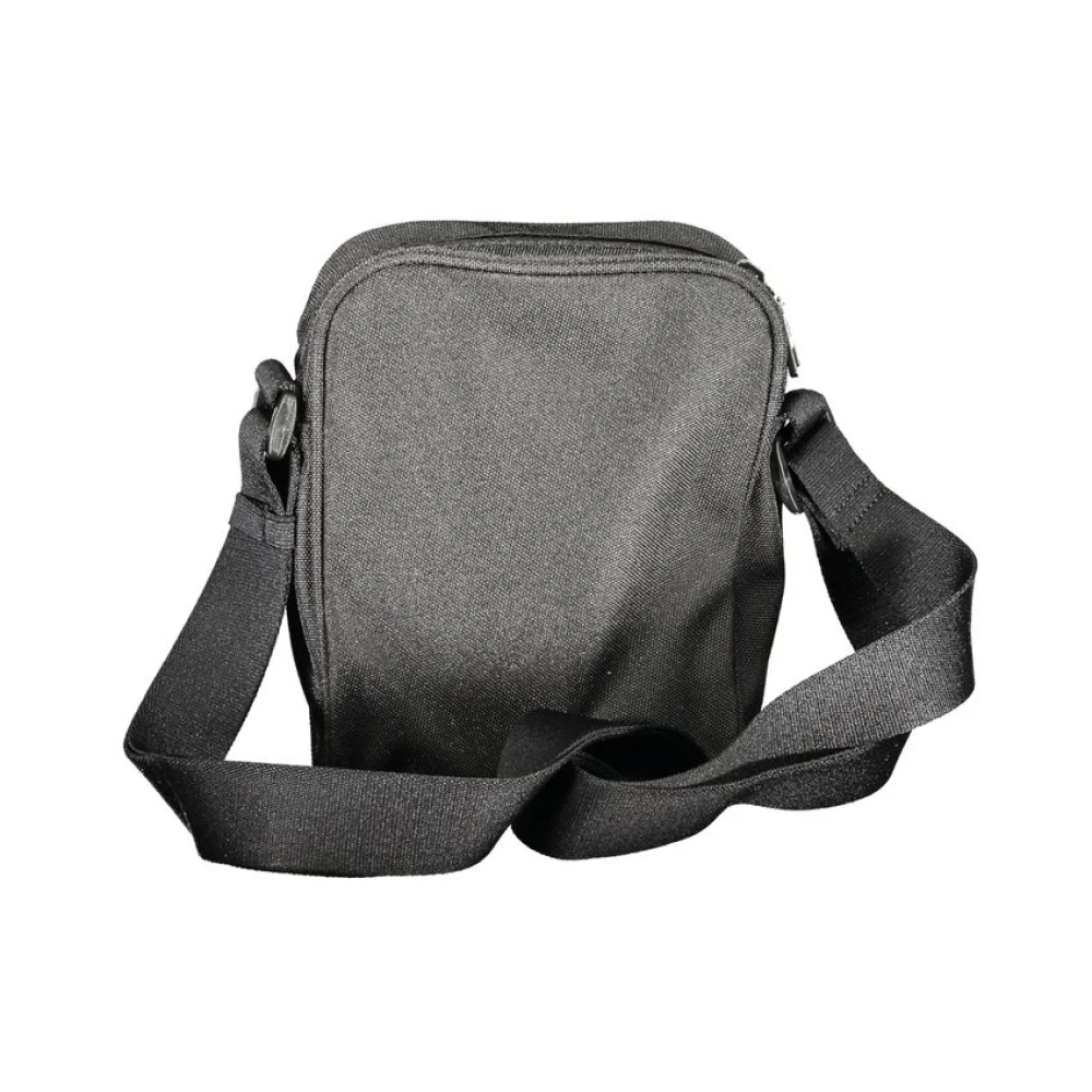 Calvin Klein Zwarte Polyester Heren Schoudertas Black Unisex