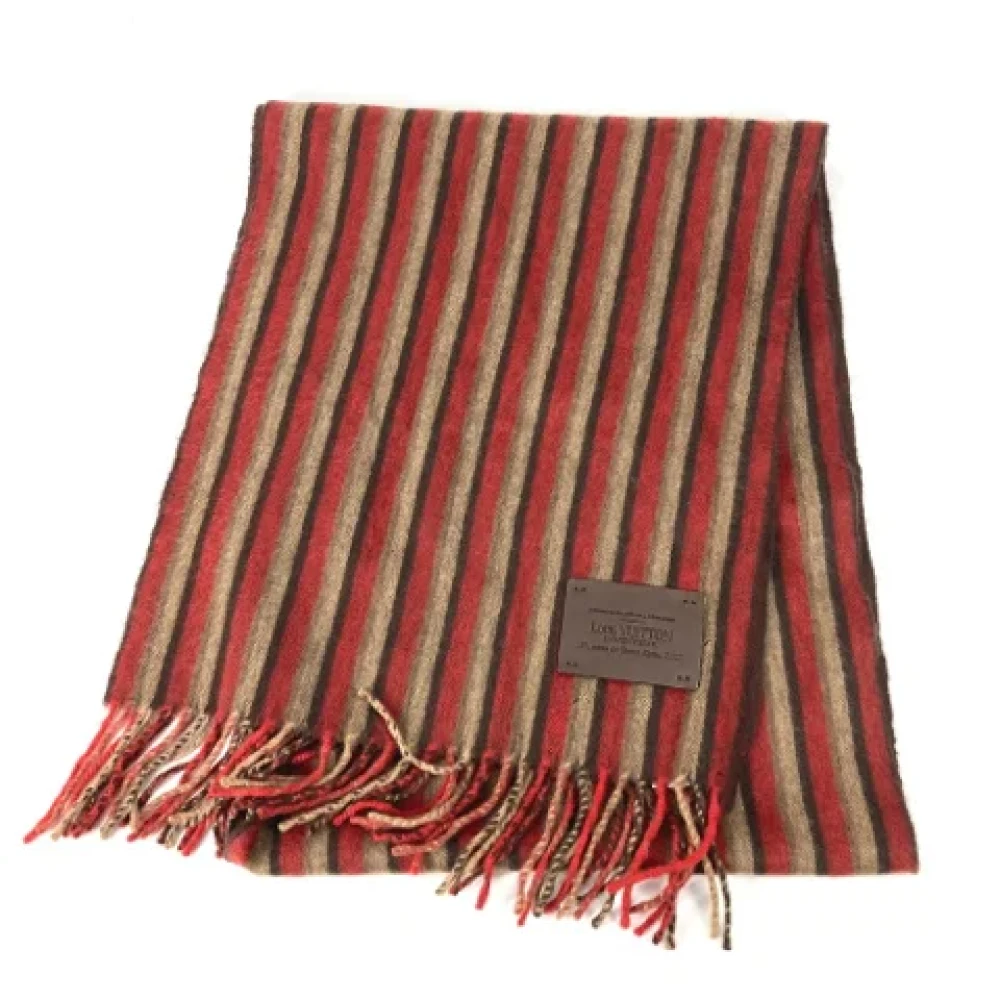 Louis Vuitton Vintage Pre-owned Wool scarves Multicolor Dames