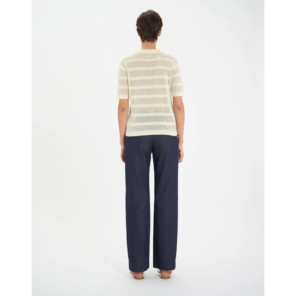 Ines De La Fressange Paris Simon linnen top Beige Dames