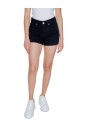 black-denim-casual-shorts-women
