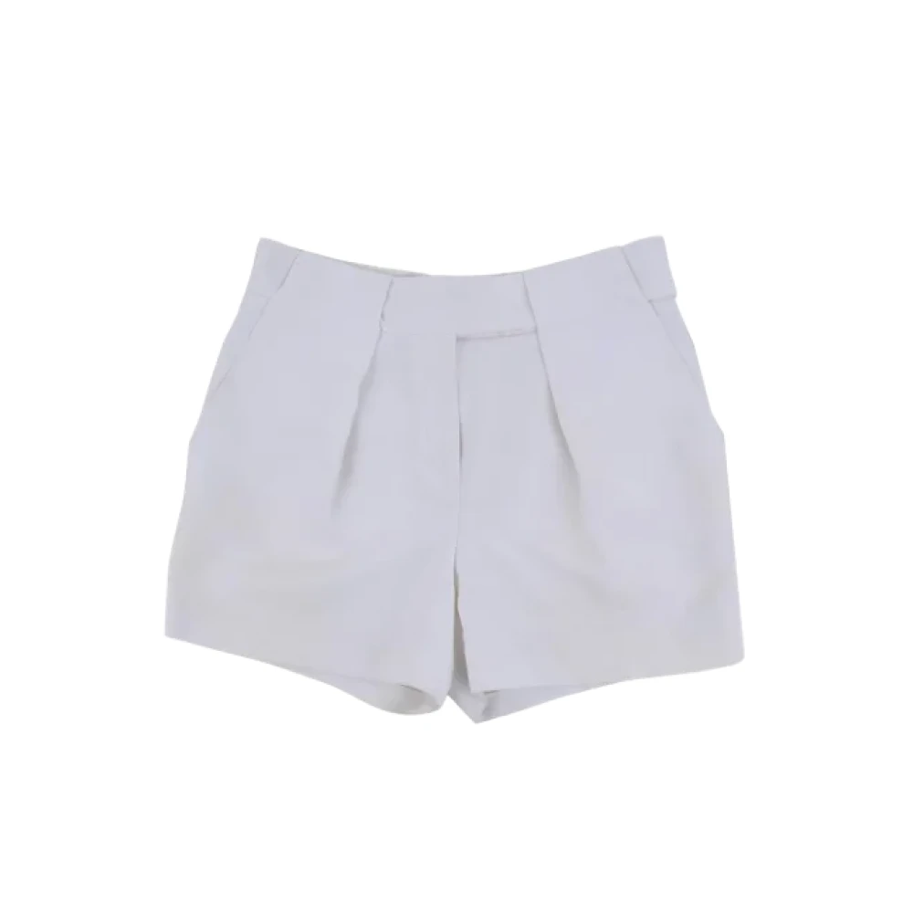 Alexandre Vauthier Pre-owned Cotton bottoms White Dames