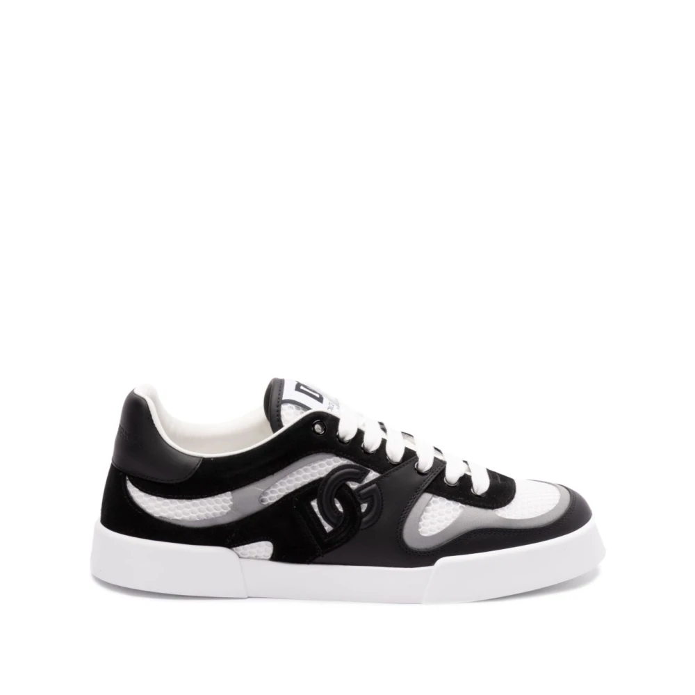 Dolce & Gabbana Witte Sneakers voor een stijlvolle look Heren Schoenen