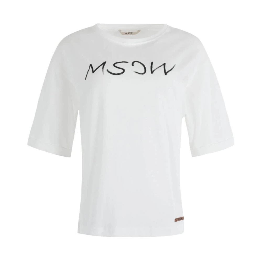 Moscow Spray T-shirt voor mannen White Dames