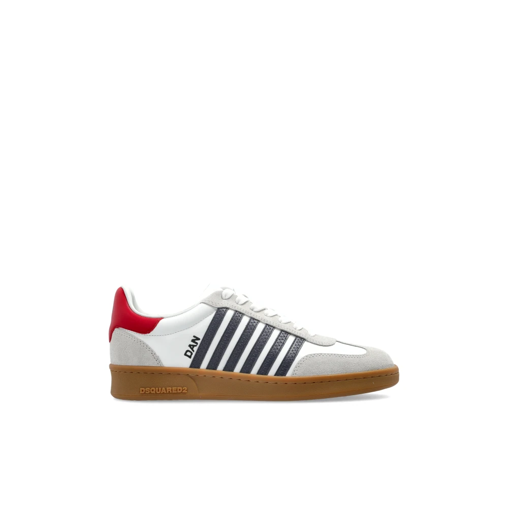 Dsquared2 Sportschoenen Boxer Dames Schoenen Wit