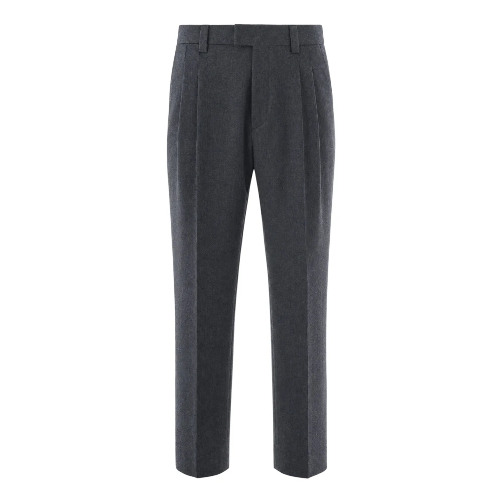 Paolo Pecora 30898995 Pantalone Stretch Grigio Melange - Immagine 2