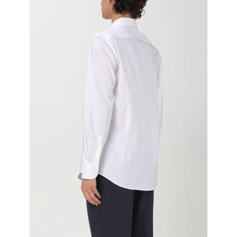 Hugo Boss Casual Herenoverhemd met Hank-detail White Heren