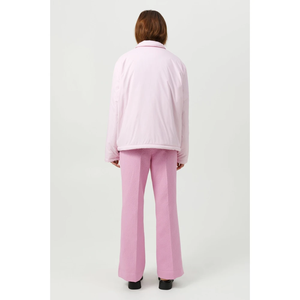 Soulland Gewatteerde Utility Jas Pink Dames