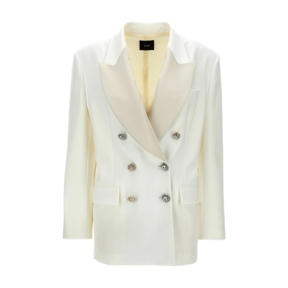 pinko Stijlvolle Jas voor Vrouwen Beige Dames
